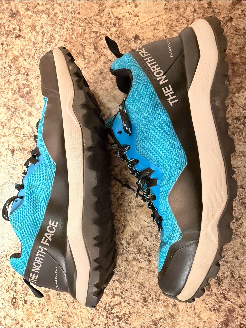 The North Face Men's Trail Sneakers in Blue and Black